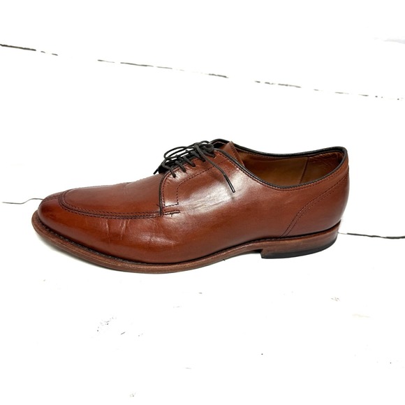 Allen Edmonds Lasalle Shoes Men\'s 11.5D Brown Oxfords Leather Slip Toe main image 6